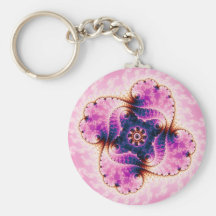 Florivet - Fractal Art Keychain