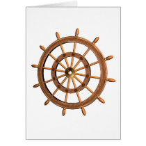 Flotsam Wheel Greeting Card