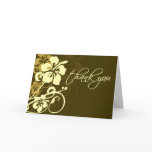 Flourish Thank You Card
