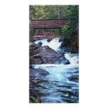 Flow From The Bridge Photo Card Template