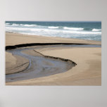 Flow - Scott Creek Beach Print