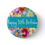 flower50th buttons