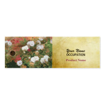 FLOWER 102 - Merchandise Price Tag Business Card Templates