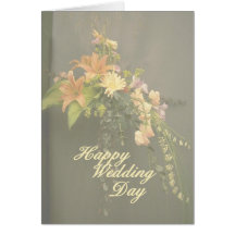 Flower 103 wedding card