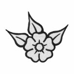 FLOWER 2 EMBROIDERED SHIRT