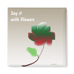 Flower 6 magnets