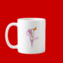Flower and Butterflies mugs