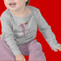 Flower and Butterflies t-shirts