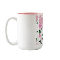 Flower Angel Design Coffee Mug