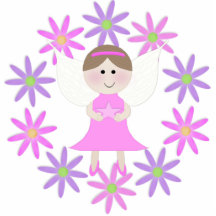 Flower Angel Photo Cutouts