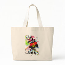 Flower Angola Tote Bags