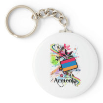 Flower Armenia Key Chains