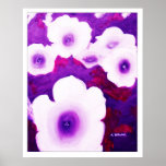 Flower Bed of Perse Print