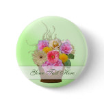 Flower Bouquet Collection buttons