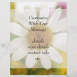 Flower Bouquet - White Daisy Flyers