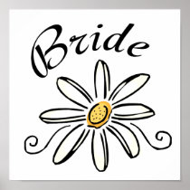 Flower Bride Poster