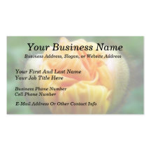 Flower Bud - Iceland Poppy Business Cards