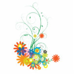 flower bunches of swirls vector photo sculptures