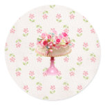 Flower Cake seal ....sticker