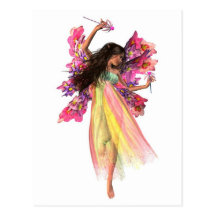 Flower Carnival Fairy Post Cards
