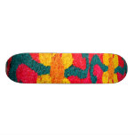 Flower carpet skateboard deck