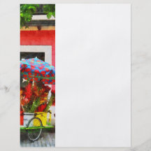 Flower Cart San Juan, Puerto Rico Custom Flyer