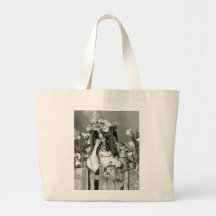 Flower Child Ahead of Her Time: 1902 Tote Bag