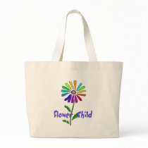 Flower Child Canvas Bag