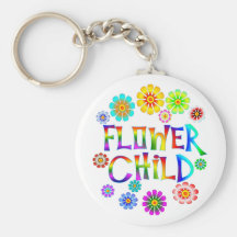 FLOWER CHILD KEYCHAINS