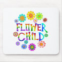 FLOWER CHILD mousepads