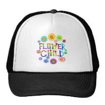 FLOWER CHILD TRUCKER HAT