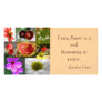 Flower Collage Photo Card