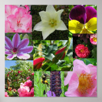 Flower Collage Print