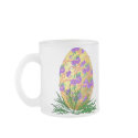 Flower Decorated Egg mugs