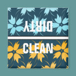 Flower Design Dishwasher Magnet magnets