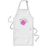 Flower Design Smile Apron