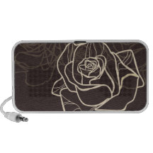 flower doodle travelling speakers