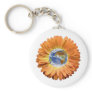 Flower Earth design! Keychain
