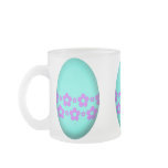 Flower Easter Egg (Blue) mugs