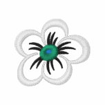 Flower Embroidered Women's T-Shirt embroidered shirts