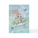 Flower Fairy Art Card, Notecard by Molly Harrison