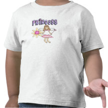 Flower Fairy Princess T-shirts