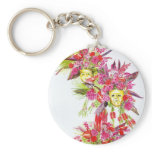 'Flower Festival (John Nettles)' Keychain