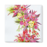 'Flower Festival (John Nettles)' Magnet