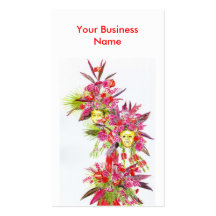'Flower Festival (John Nettles)' Profile Card Business Cards