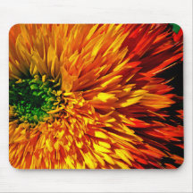 Flower Fireworks Mousepad