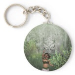 Flower for you key chain