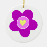 Flower Fun Christmas Ornament
