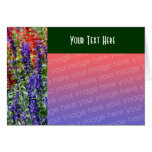 Flower Garden Floral Photo Card