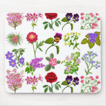 Flower Garden Mousepad